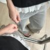 下蕾絲雙層細肩背心