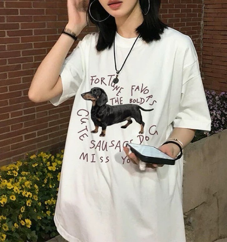 CUTE臘腸狗大T