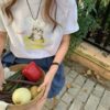 杯子小貓印花Tee
