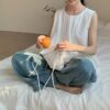 附小包包花苞背心洋