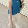 單釦小背心