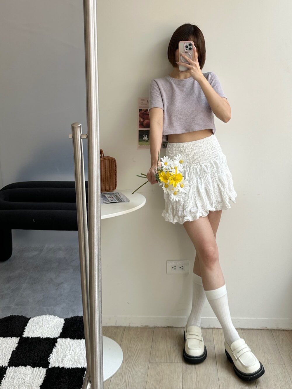燒花兩穿可當平口可當裙
