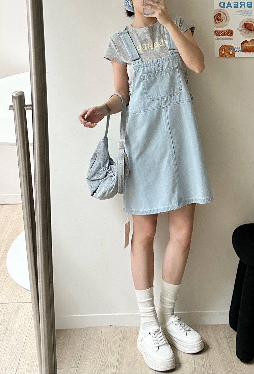 刺繡縮腰英文T