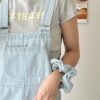 刺繡縮腰英文T