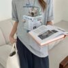 喵星人看報紙大版型棉T 🐱📰