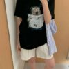喵星人看報紙大版型棉T 🐱📰