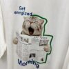喵星人看報紙大版型棉T 🐱📰