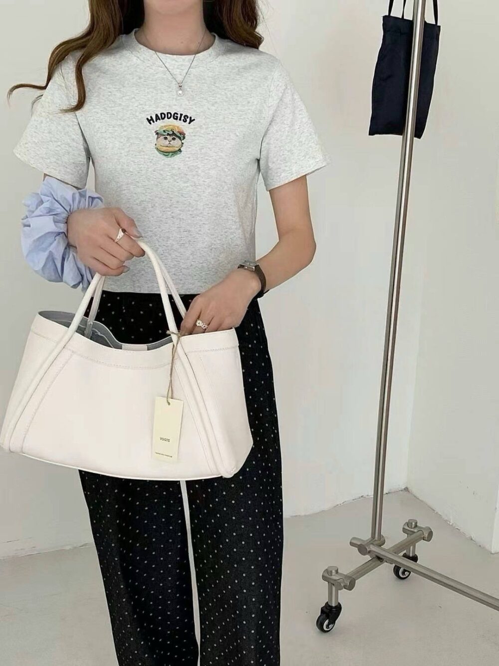 漢堡夾貓咪短T