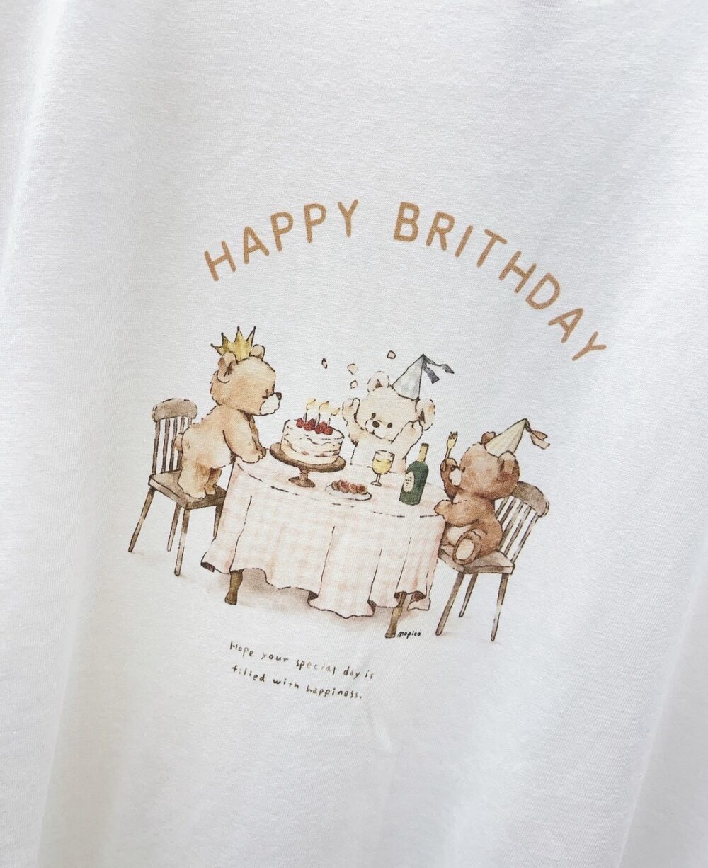 生日慶生小熊TEE