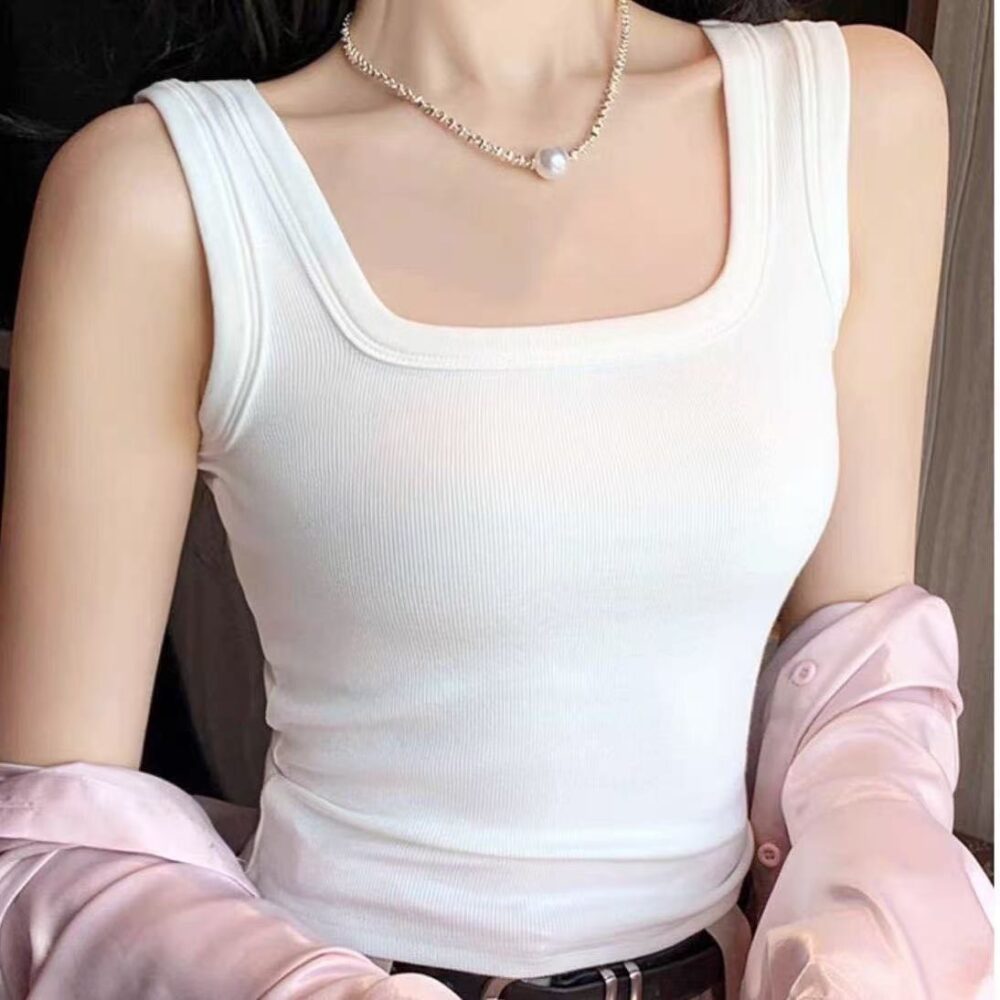 手掌杯寬肩小背心