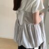 附包包細肩花苞上衣
