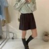 襯衫+細肩背心2件組