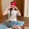 圓巾小貓咪短T