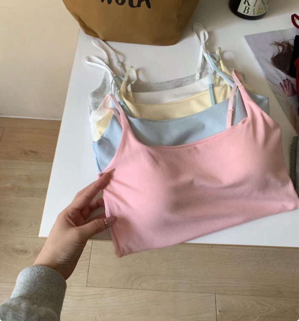 超舒服莫代爾一體式罩杯背心