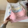 超舒服莫代爾一體式罩杯背心