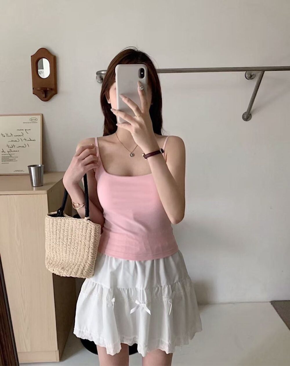 超舒服莫代爾一體式罩杯背心