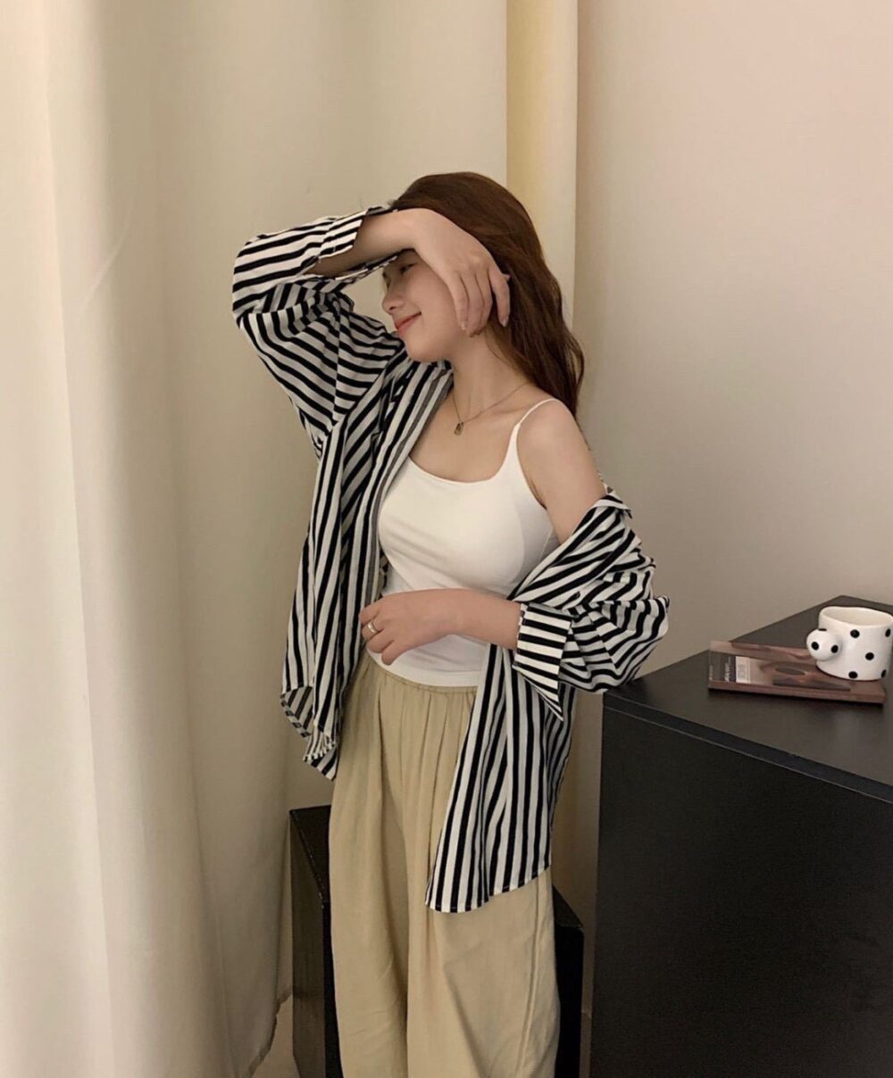 超舒服莫代爾一體式罩杯背心