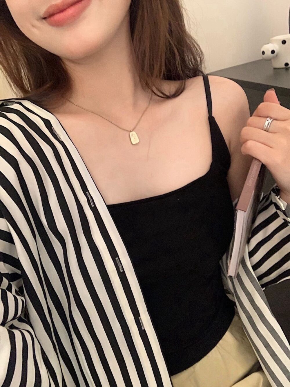 超舒服莫代爾一體式罩杯背心